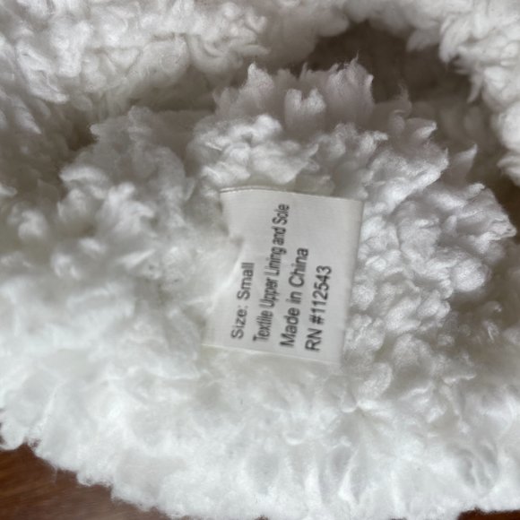 Snoozies Sz S (5-6) Non Slip Soft Fleece Slippers - Picture 7 of 8